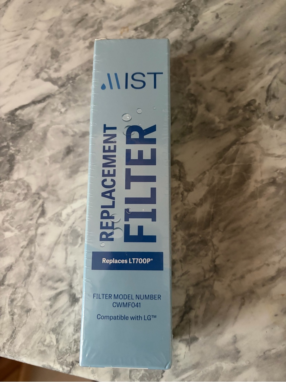 Hollister Navy Blue Box with White Logo